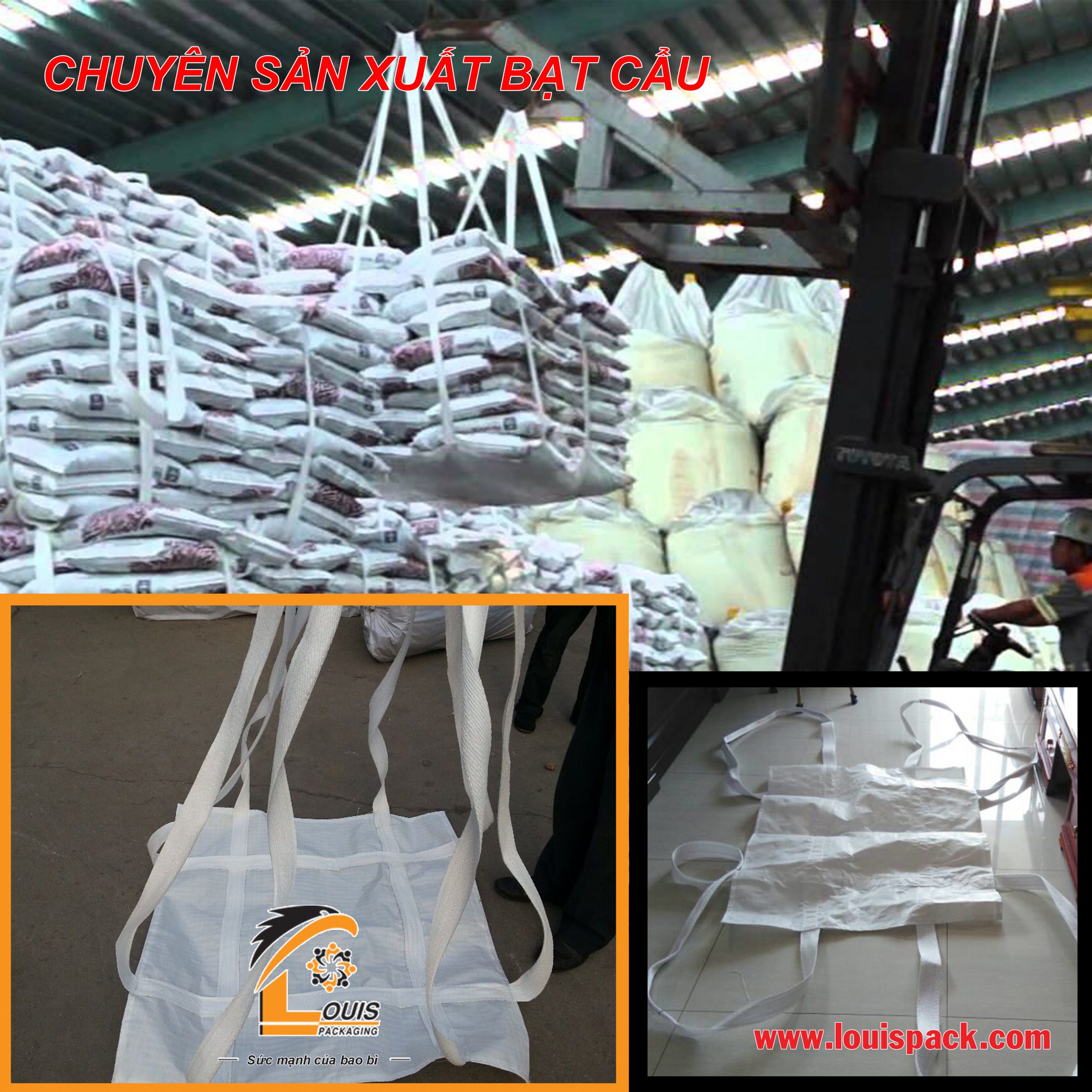 bạt cẩu xi măng