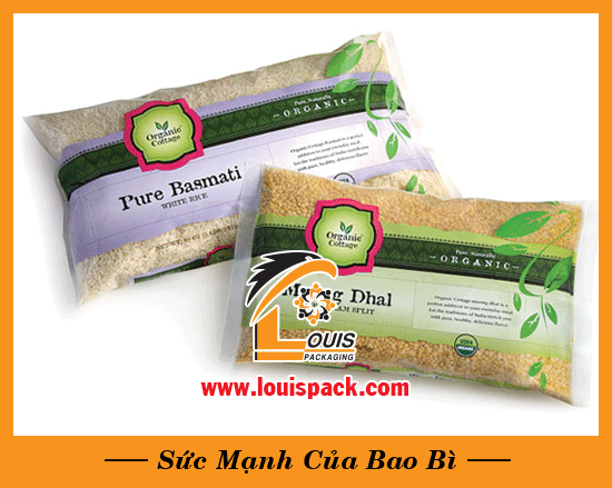 bao bì màng ghép đựng gạo