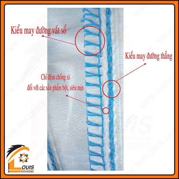 Kỹ thuật may bao Jumbo đựng bột mịn