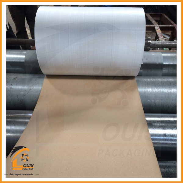 Bao KP được tạo thành bằng cách ghép giấy kraft với PP dệt