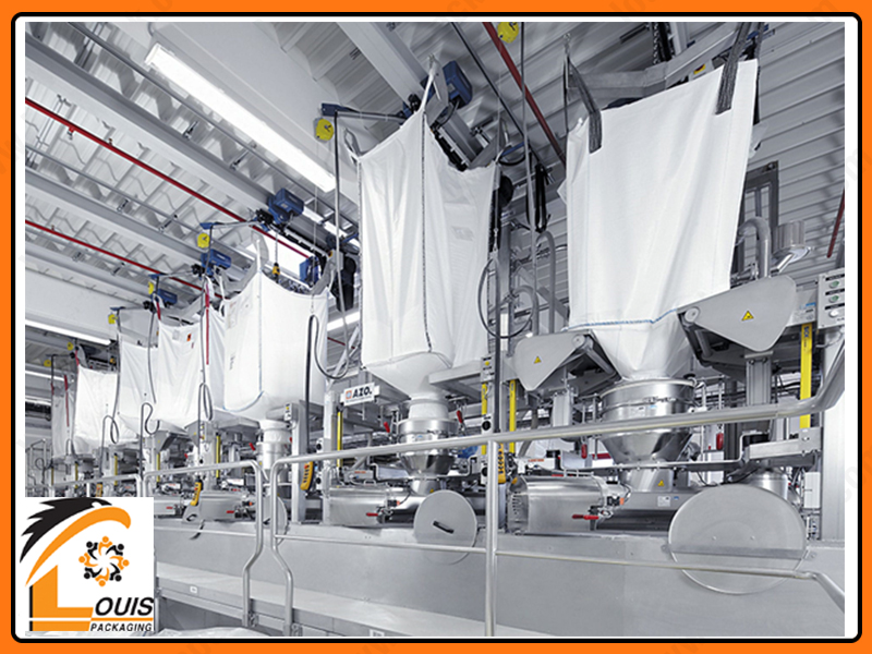 Bao jumbo đáy xả giúp môi trường nhà xưởng được sạch sẽ chuyên nghiệp