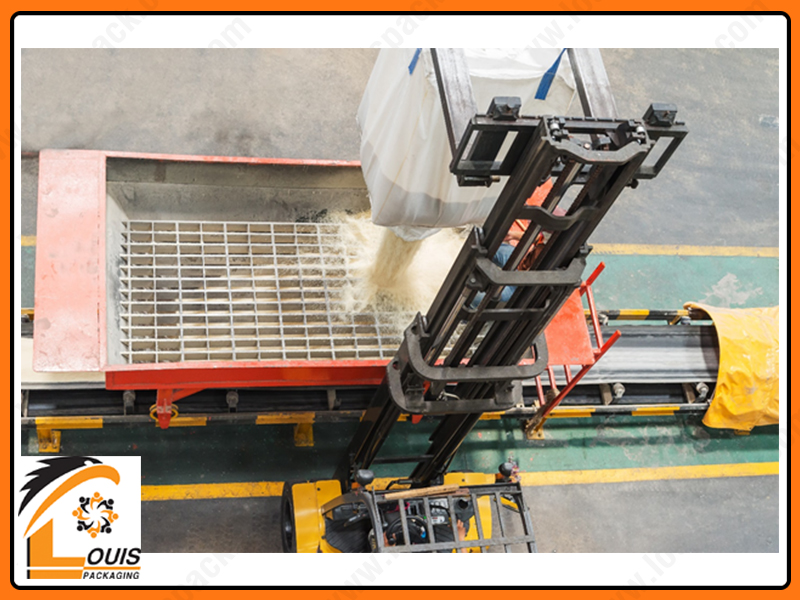 Bao jumbo đáy xả giúp việc xả hàng ra khỏi bao được nhanh chóng, hiệu suất cao hơn