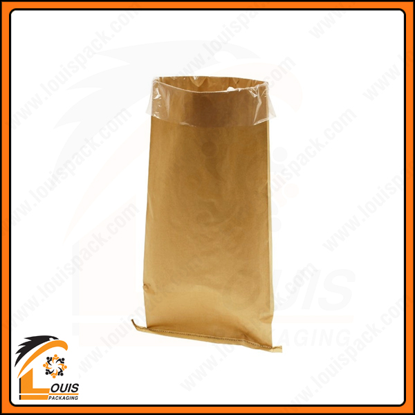 Bao bì giấy kraft đựng bột mì được xem là giải pháp đóng gói bao bì cao cấp ở trọng lượng 25kg