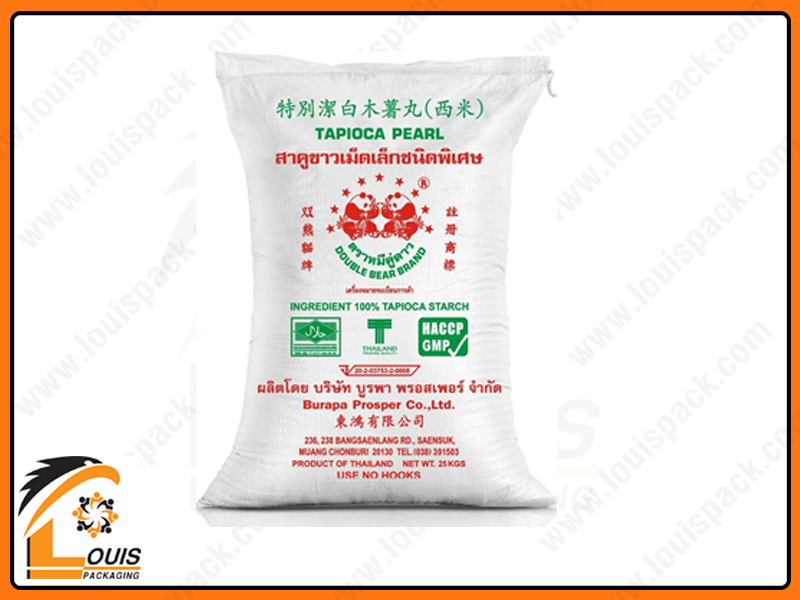 Bao PP dệt là loại bao bì được sử dụng phổ biến nhất trong ngành bột mì